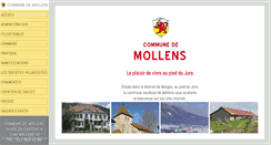 Desktop Screenshot of mollensvd.ch